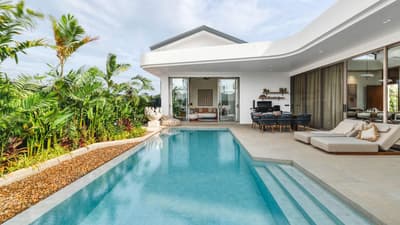 Премиальный жилой комплекс современных вилл (001181)