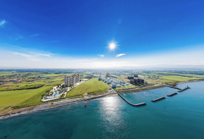 Апартаменты в прибрежном районе Газиверен (018272)