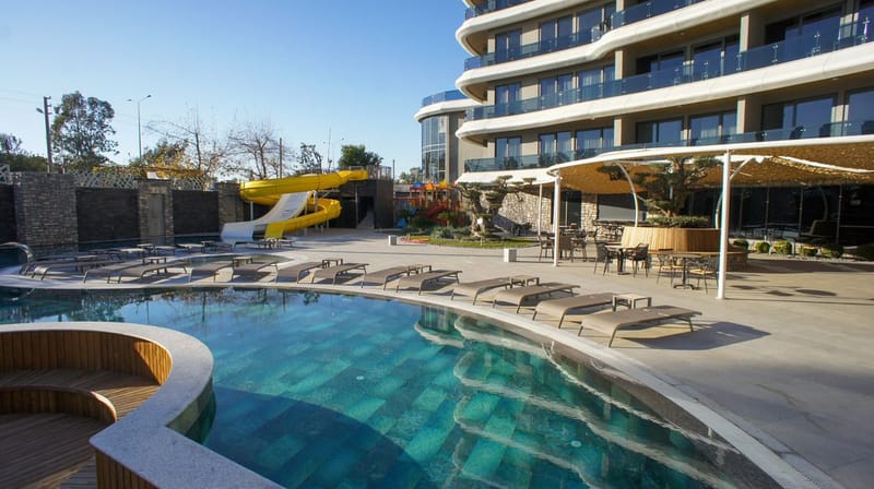 Апартаменты премиум класса на 1й линии моря, район Каргыджак (001416) — фото 61