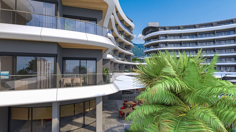 Апартаменты премиум класса на 1й линии моря, район Каргыджак (001416) — фото 5