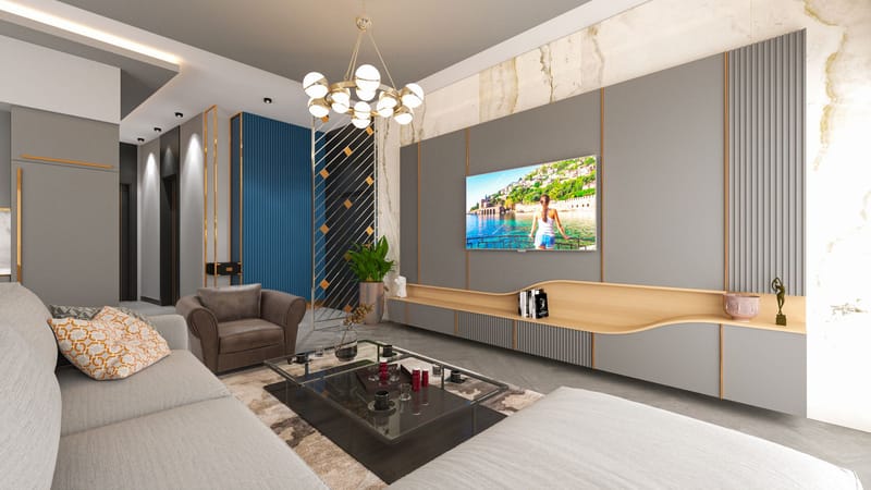 Апартаменты премиум класса на 1й линии моря, район Каргыджак (001416) — фото 19