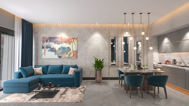 Апартаменты премиум класса на 1й линии моря, район Каргыджак (001416) — фото 28