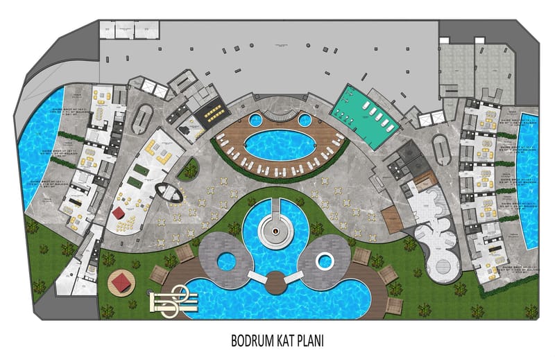 Апартаменты премиум класса на 1й линии моря, район Каргыджак (001416) — фото 32