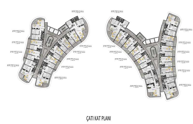 Апартаменты премиум класса на 1й линии моря, район Каргыджак (001416) — фото 33