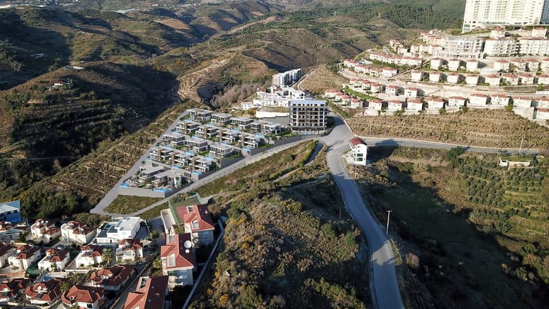 Виллы в Каргыджаке. Для получения гражданства в Турции (00828) — фото 6