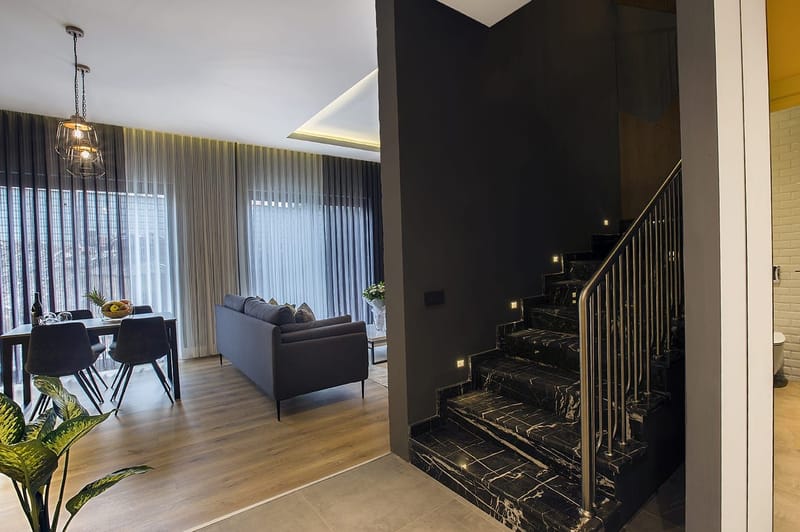 Апартаменты в центре Алании у пляжа Клеопатры (001436) — фото 32