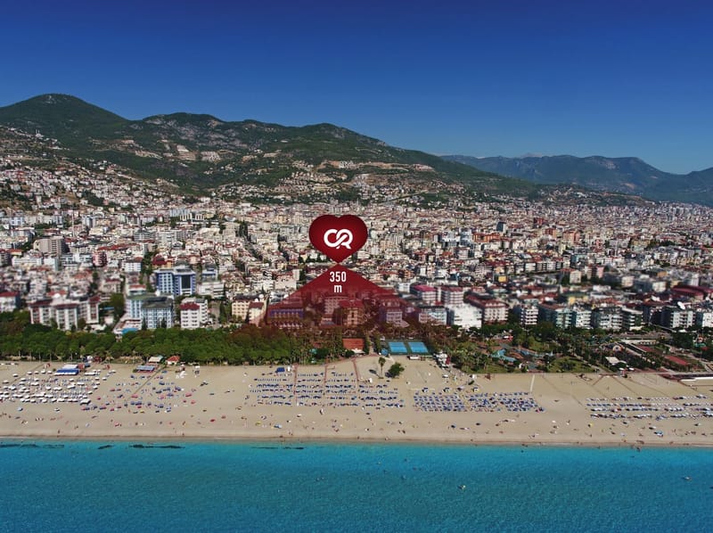 Апартаменты в центре Алании у пляжа Клеопатры (001436) — фото 27