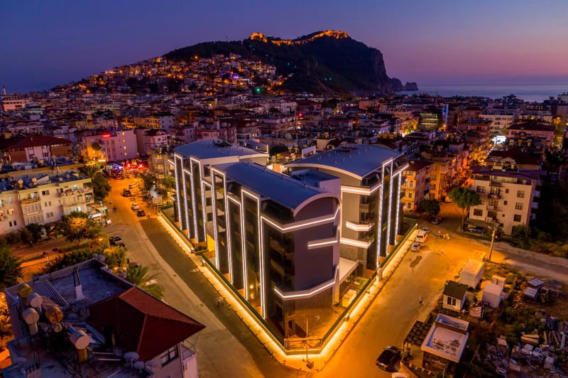 Апартаменты в центре Алании у пляжа Клеопатры (001436) — фото 1