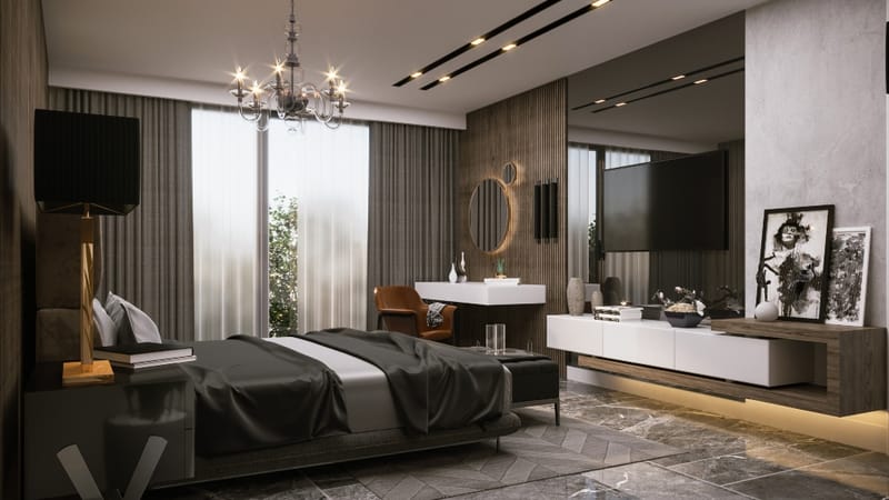 Роскошные виллы от застройщика в Каргыджаке (002422) — фото 15