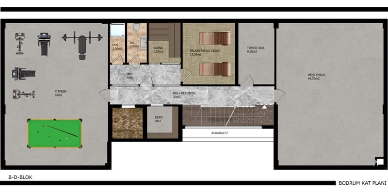 Роскошные виллы от застройщика в Каргыджаке (002422) — фото 21