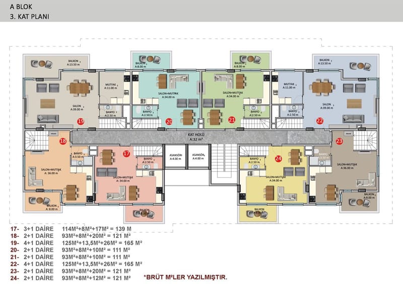 Квартиры в престижном районе Оба (00957) — фото 46