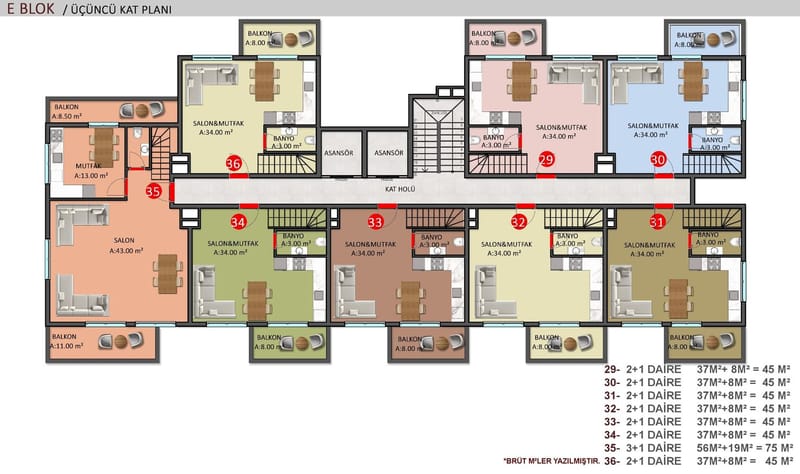 Квартиры в престижном районе Оба (00957) — фото 62