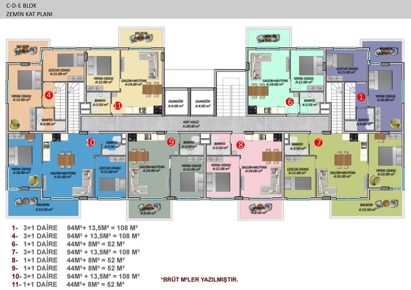 Квартиры в престижном районе Оба (00957) — фото 54