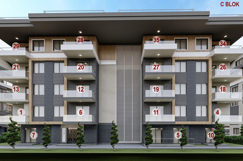 Квартиры в престижном районе Оба (00957) — фото 79