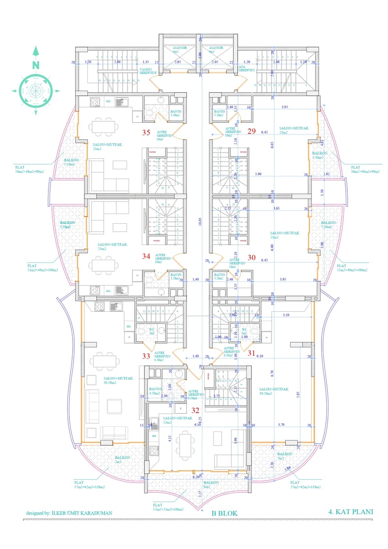 Дуплексы премиум-класса в центре Алании (00752) — фото 39