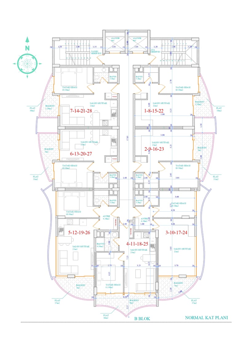 Дуплексы премиум-класса в центре Алании (00752) — фото 37