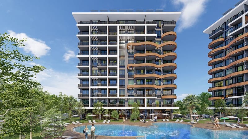 Квартиры в тихом районе Авсаллар (007202) — фото 12