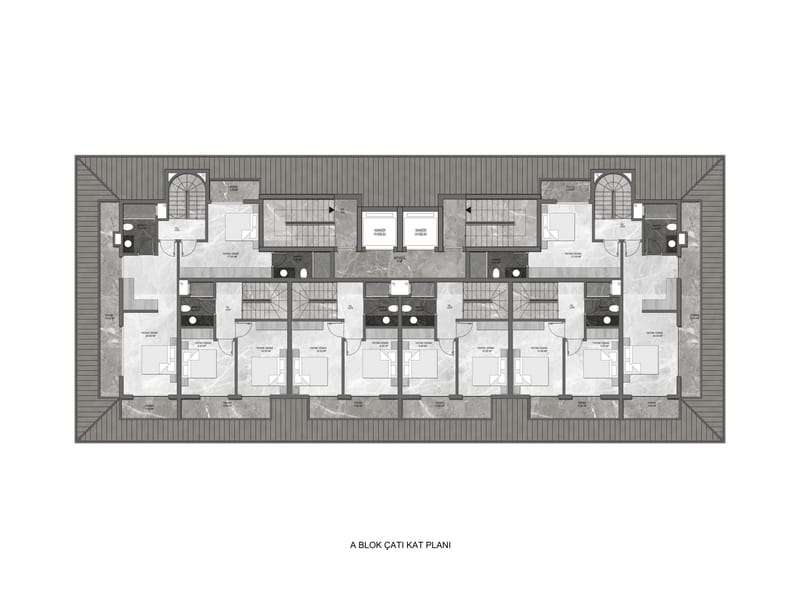 Квартиры в тихом районе Авсаллар (007202) — фото 53