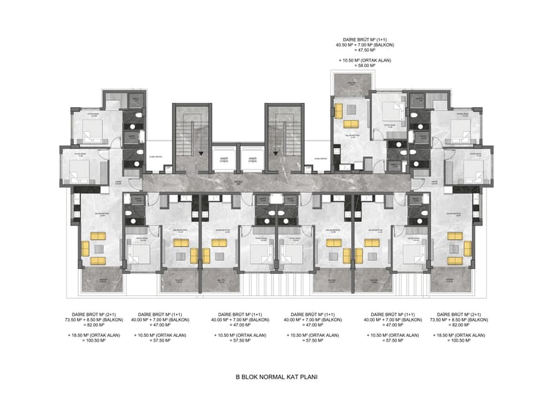 Квартиры в тихом районе Авсаллар (007202) — фото 55