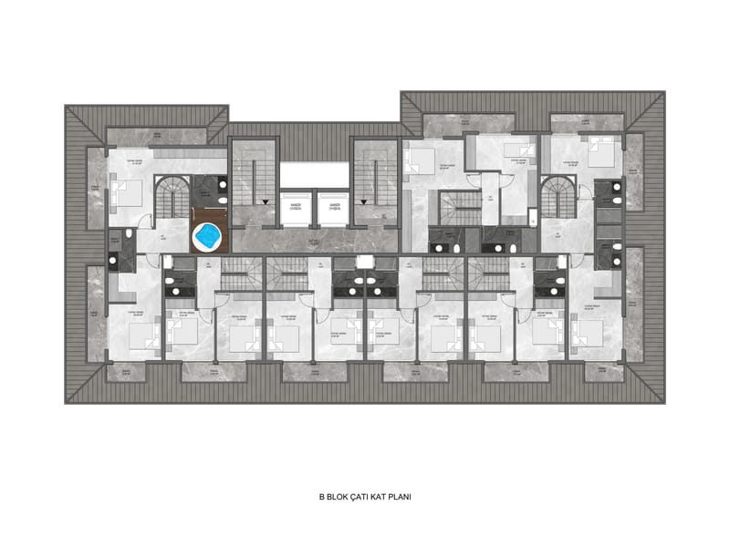 Квартиры в тихом районе Авсаллар (007202) — фото 56