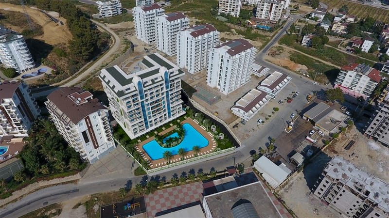 Проект в Авсалларе. Вид на море из всех квартир! (01314) — фото 8