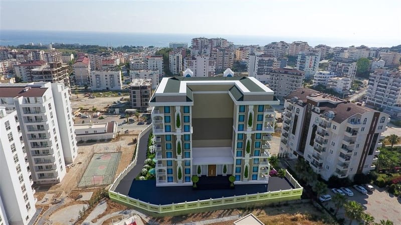 Проект в Авсалларе. Вид на море из всех квартир! (01314) — фото 2