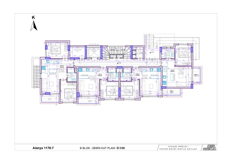 Hayat Dream Homes Alanya – наш жилой комплекс в центре Алании, у пляжа Клеопатры (002000) — фото 19