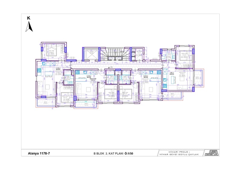 Hayat Dream Homes Alanya – наш жилой комплекс в центре Алании, у пляжа Клеопатры (002000) — фото 21