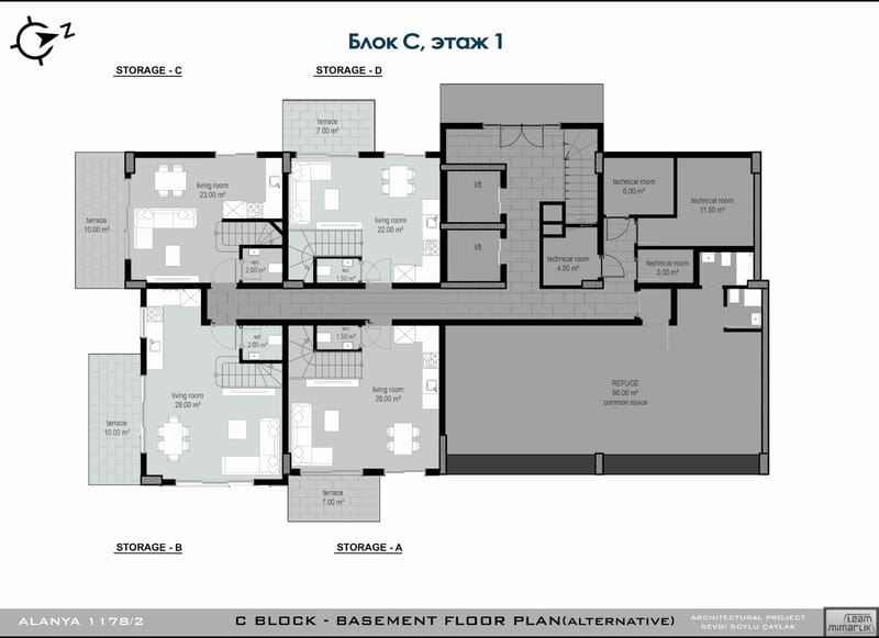 Hayat Dream Homes Alanya – наш жилой комплекс в центре Алании, у пляжа Клеопатры (002000) — фото 25