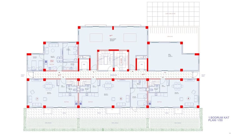 Квартиры в Алании от застройщика, район Авсаллар (01257) — фото 46