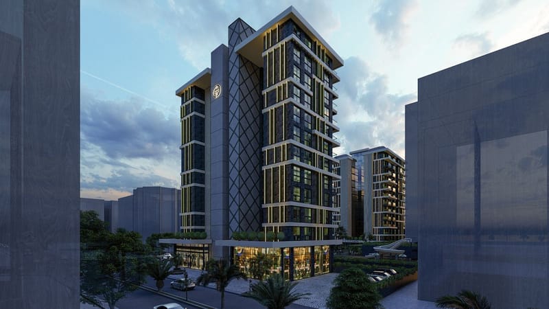 Роскошный жилой комплекс квартир с видом на море, район Махмутлар (01549) — фото 12