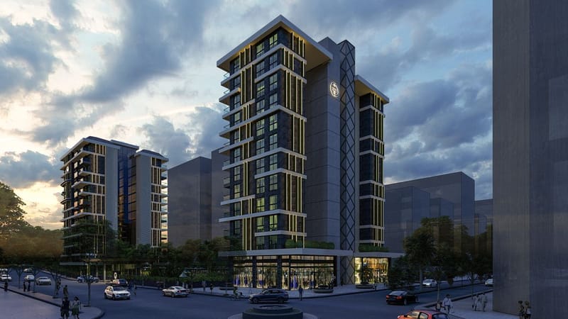 Роскошный жилой комплекс квартир с видом на море, район Махмутлар (01549) — фото 11