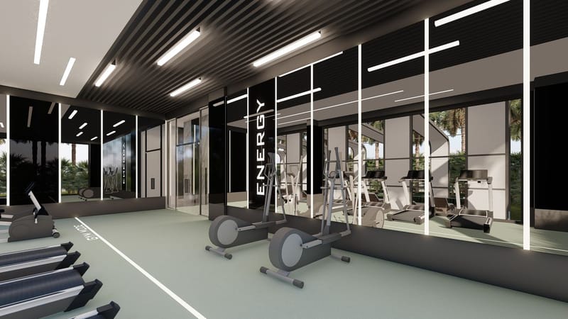 Роскошный жилой комплекс квартир с видом на море, район Махмутлар (01549) — фото 23