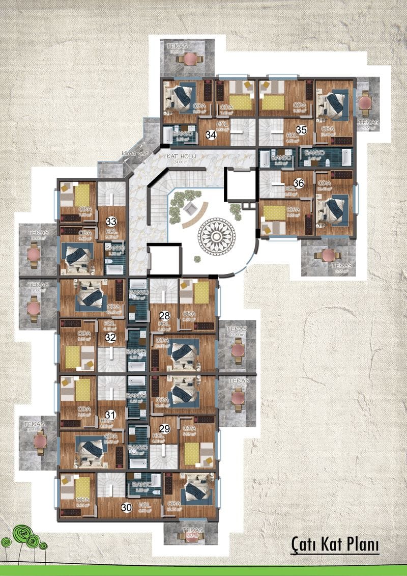 Квартиры в Алании, район Пайаллар (002460) — фото 26