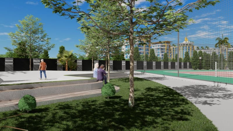 Квартиры от известного застройщика, район Тюрклер (010112) — фото 28