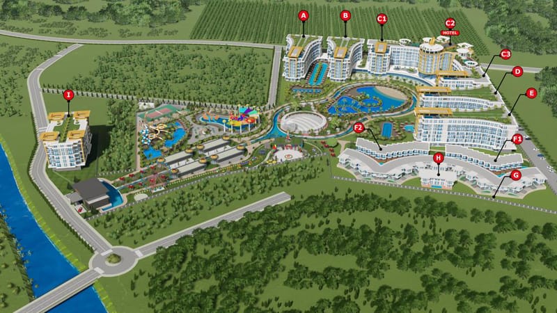 Квартиры от известного застройщика, район Тюрклер (010112) — фото 12