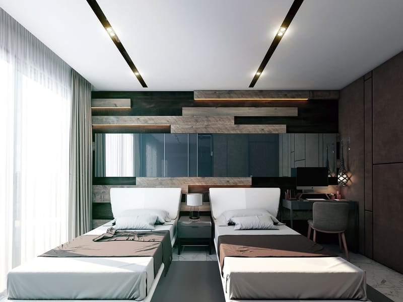 Новый современный проект  в Алании, в тихом районе Кестель (003437) — фото 8