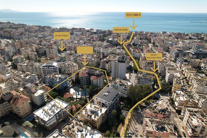 Роскошные квартиры в центре Алании (01005) — фото 3