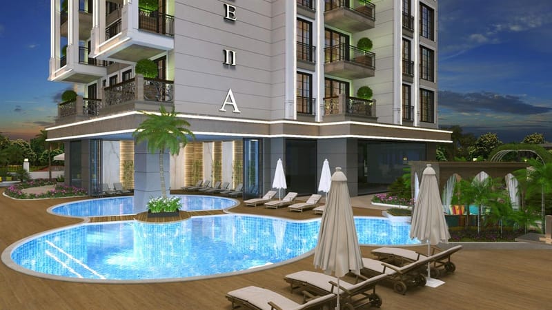 Роскошные квартиры в центре Алании (01005) — фото 7