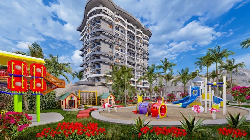 Квартиры в новом ЖК премиум-класса в центре Махмутлара (014458) — фото 8