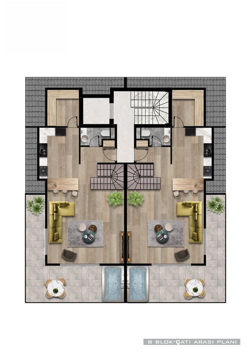 Новый эксклюзивный проект в районе Аланьи – Каргыджак (009416) — фото 22