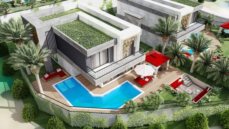 Первоклассные виллы от застройщика в Каргыджак, Алания (005248) — фото 2