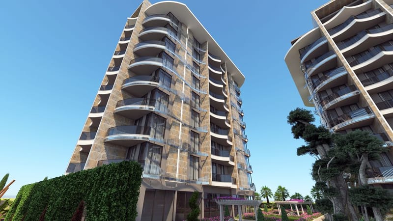 Апартаменты у моря в районе Тосмур (01352) — фото 21