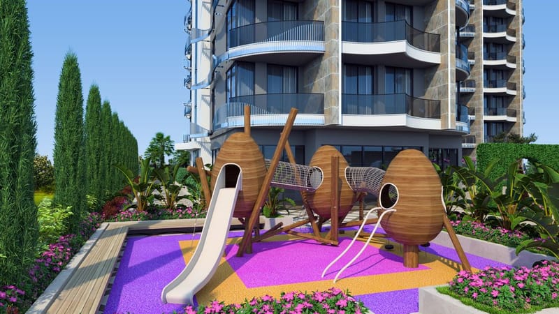 Апартаменты у моря в районе Тосмур (01352) — фото 19