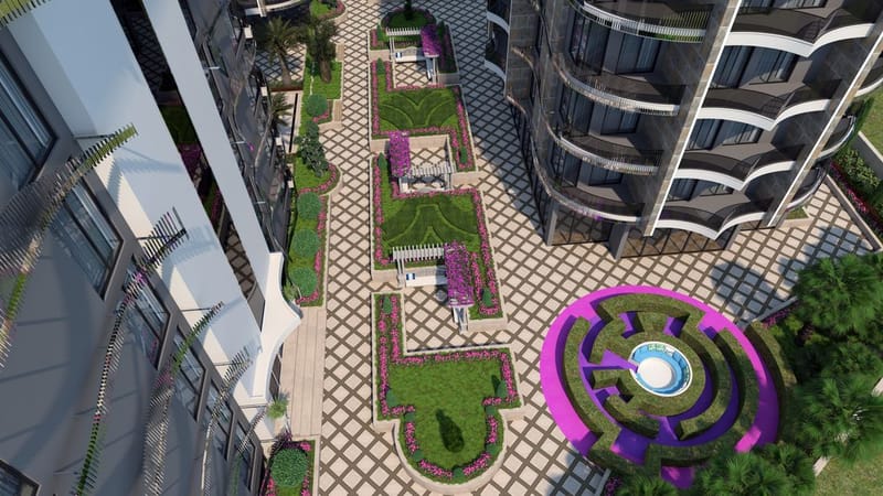 Апартаменты у моря в районе Тосмур (01352) — фото 11