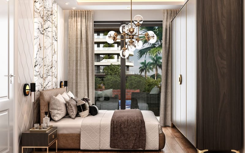 Грандиозный проект в районе Оба, Аланья (015459) — фото 42