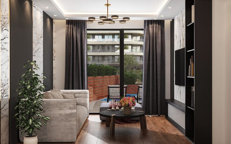 Грандиозный проект в районе Оба, Аланья (015459) — фото 44