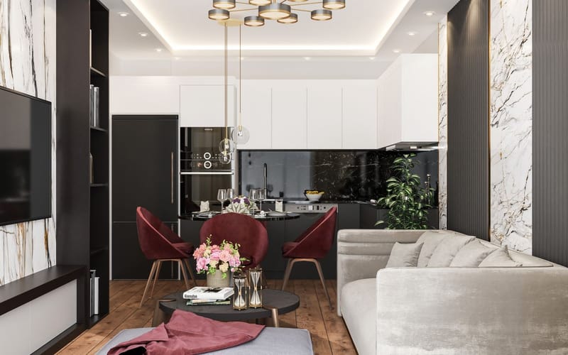 Грандиозный проект в районе Оба, Аланья (015459) — фото 45