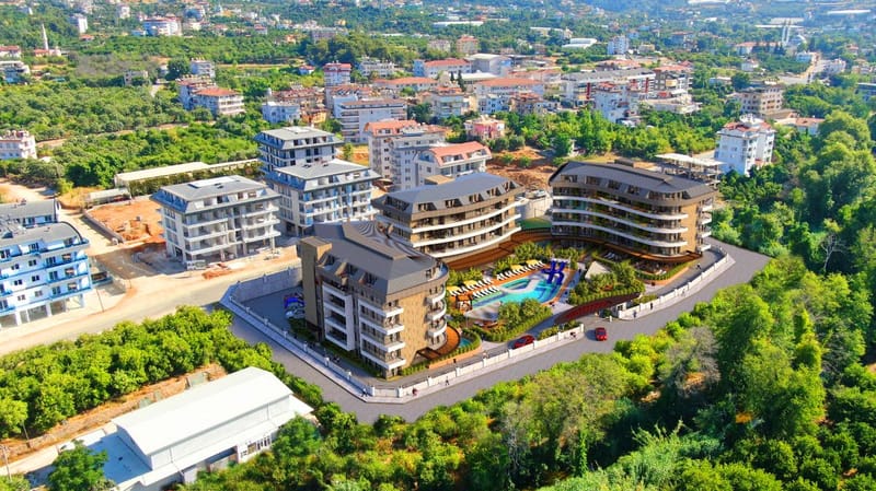 Грандиозный проект в районе Оба, Аланья (015459) — фото 2