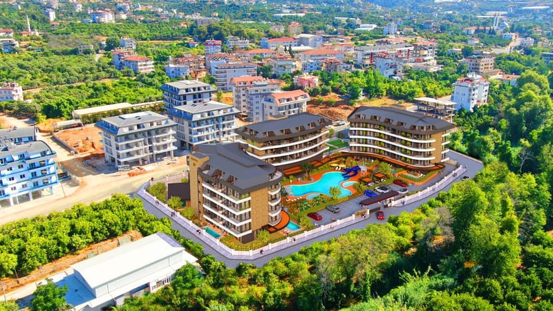 Грандиозный проект в районе Оба, Аланья (015459) — фото 16